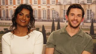 Bridgertons Jonathan Bailey and Simone Ashley on Season 2s ENDING and Season 3 Returns [upl. by Vale]