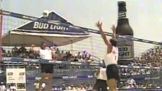 US Olympic Beach Volleyball Trials 1996  Part 1 [upl. by Nocam]