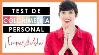 👗CÓMO HACER UN TEST DE COLORIMETRÍA  3 CLAVES IMPERDIBLES [upl. by Magas]