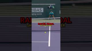 Top 10 Rafael Nadal shots of his career  Part 1 [upl. by Ahsinrats]