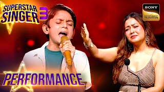 Superstar Singer S3  Chunar पर Aryan की एक Emotional Performance  Performance [upl. by Canty]