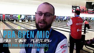 PBA Open Mic  PBA Players take on the WSOB XV practice session [upl. by Salina71]