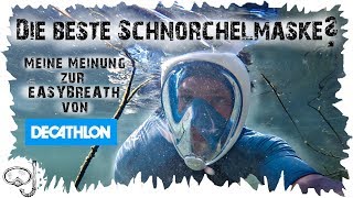 Schnorcheln mit der Subea Easybreath von Decathlon  Die beste Schnorchelmaske [upl. by Kerge]