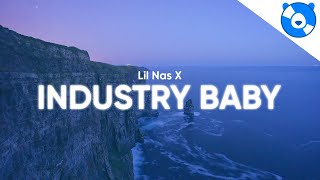 Lil Nas X  INDUSTRY BABY Clean  Lyrics feat Jack Harlow [upl. by Tarton586]