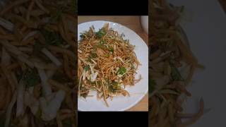 Chinese Bhel Recipe crispy spicy noodles salad  chaomin bhel shorts food viralshort 🍜❤️😋 [upl. by Lalita]