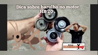 Barulho no motor HB 20 Barulho na correia alternador HB 20 como trocar tensor da correia alternador [upl. by Icaj]