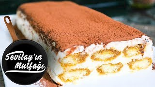 Tiramisu Nasıl Yapılır  Kedi Dili Tiramisu Tarifi  Pasta Tarifleri [upl. by Hizar]