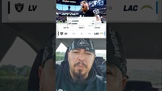 Raiders Fan On Raiders Vs Chargers NFL Week 1 2024 Raiders Run LA [upl. by Anilatac]