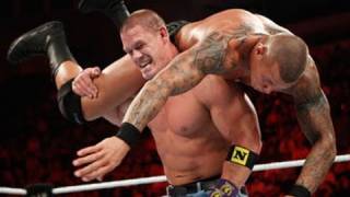 Raw Randy Orton vs John Cena [upl. by Adnhoj]