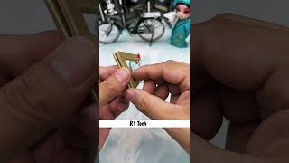 wood ring puzzle challenge 😮😲🤔mini wood toywood working art skillshand craft ideasshortsviral😱 [upl. by Jada]