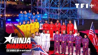 L’entrée des Équipes sur le parcours du Choc des Nations  Ninja Warrior [upl. by Ladnyc561]