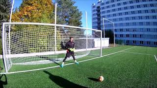 Goalkeeper Training Drills Day 8 [upl. by Abbi303]