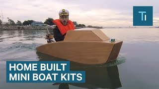 You Can Build Your Own MiniMotorboat With This 950 Kit [upl. by Anilasor]