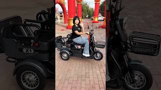 Electric Three Wheeled Rise automobile bullet rider bike 2023 2024 hummer motorcycle stunt [upl. by Aissenav]