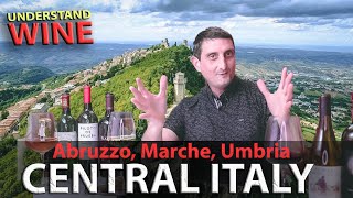 Hidden Italian Wine Wonders  Central Italys Reds from Abruzzo Marche amp Umbria [upl. by Agon]