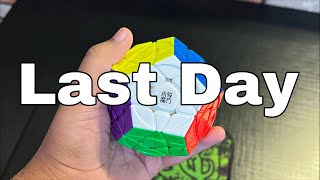 Megaminx Practice “LAST DAY” [upl. by Sidoma]