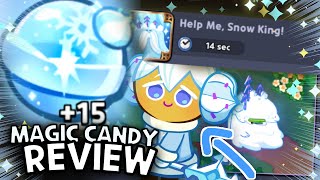 ACTUAL KING Snow Sugar amp King Gets Massive Buff with Magic Candy Review [upl. by Cristionna]