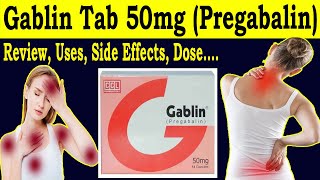 Pregabalin 50 mg  Gablin 50 mg tablet  Gablin tablet uses in urdu Uses Side Effects interaction [upl. by Yrolg52]