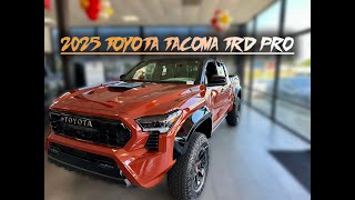 2025 Toyota Tacoma TRD Pro InteriorExterior Walk Around [upl. by Nnylarat]