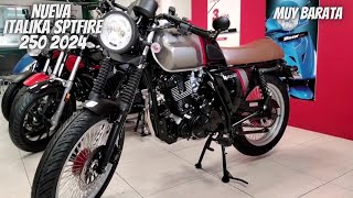 Nueva Italika Sptfire 250 2024😱  Nueva Cafe Racer🔥  ¡Una Moto Muy Barata💯 [upl. by Kare]