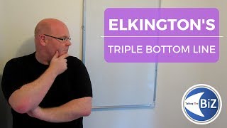 Elkingtons Triple Bottom Line TBL  A Level Business [upl. by Holzman]