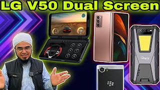 LG V50 Thinq Dual Screen  Tank 01  Samsung Z fold2  iPhone se smartphone mobile viral tech [upl. by Brnaby985]