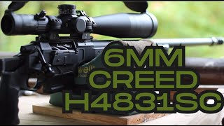 6MM Creedmoor H4831SC [upl. by Akerdnahs]