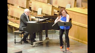 2024 09 23 Pivetta Duo  flute and piano Arts at the Abbey Belmont NC [upl. by Etnovaj]