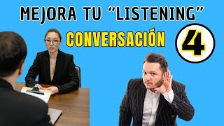 👂Mejora tu ESCUCHA de INGLÉS con esta técnica👂 CONVERSACIÓN 4 🔊 [upl. by Sivet]