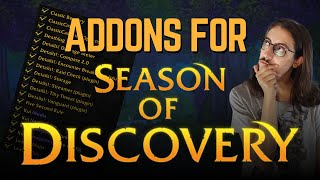 Best Addons for Season of Discovery  WOW Classic [upl. by Nuawd]