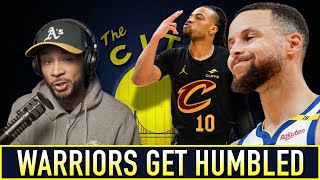 Warriors get Blown out by the Cavaliers [upl. by Einned64]