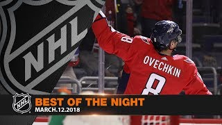 Ovechkin joins elite company Vesey gets hat trick [upl. by Oicnoel505]