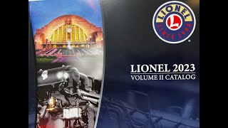 Lionel releases their 2023 Volume 2 Catalog and MrMuffin from MrMuffinsTrains shares the contents [upl. by Dleifxam659]