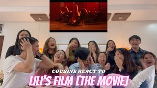 COUSINS REACT TO LILIS FILM THE MOVIE [upl. by Ginnie]