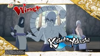 Sage Mode Kabuto VS Edo Tensei Itachi [upl. by Aldrich]