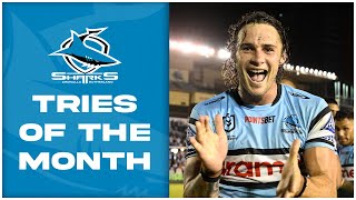 CronullaSutherland Sharks Top Tries of June  Month in Review  NRL [upl. by Novello]