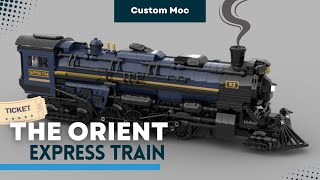 Pere Marquette 1225 meets the Orient Express  MOC review [upl. by Hild]