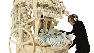 Wintergatan  Marble Machine music instrument using 2000 marbles [upl. by Selym413]