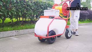 YANTCHAU  Trolley type garden sprayer [upl. by Eseret]