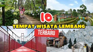 10 Tempat Wisata Populer di Bandung 2023  Wisata Bandung Terbaru 2023 [upl. by Manny]