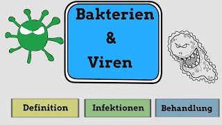 Bakterien und Viren Einfach erklärt [upl. by Furie]