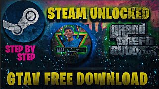 How To Download GTAV Steam Version  Fully Cracked and Preactivated with Online GTA  Malik Gaming [upl. by Marie-Jeanne]