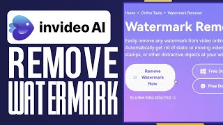 How To Remove Watermark From Invideo AI New Update [upl. by Ahseym403]