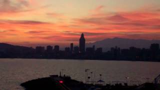 A view from Sherrys Bar Benidorm November 2011 [upl. by Drofnats]