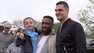 Jermain Defoe Attends Bradley Lowerys Sixth Birthday Party [upl. by Eelessej620]