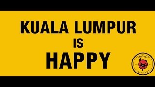 Kuala Lumpur is Happy Pharrell Williams  Happy [upl. by Itsyrc]