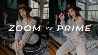 Zoom vs Prime Lens  1635mm 28 vs 24mm 14 [upl. by Adnohsal]