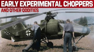 Early Experimental Helicopters And Other Oddities And A Look At Modern Combat Ones [upl. by Simpkins]