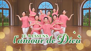 Danse chrétienne « Je ressens lamour de Dieu » Chant de louange [upl. by Liddie]