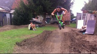 Mini BMX Freestyle pumptrack  Chaney GUENNET [upl. by Iblok50]